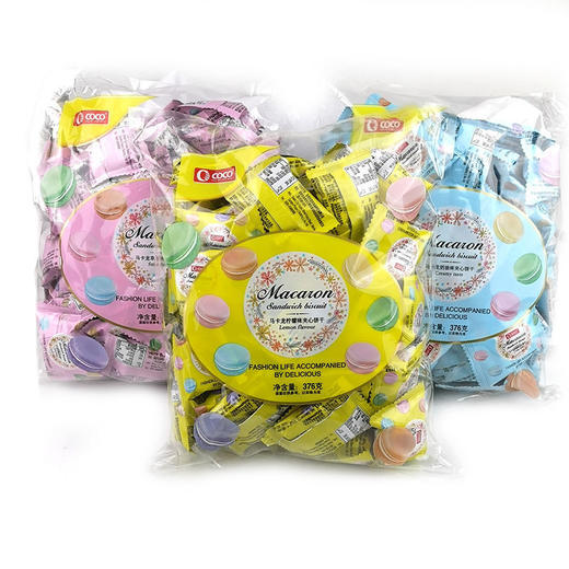 菲律宾马卡龙夹心饼干376g 商品图0