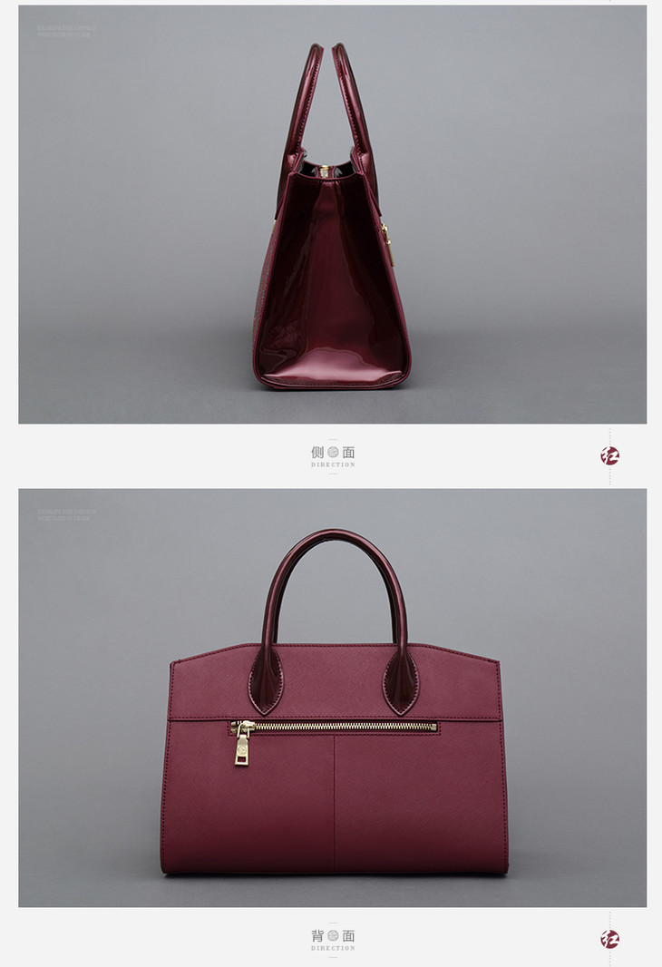 新款真皮单肩大容量包包tx120067