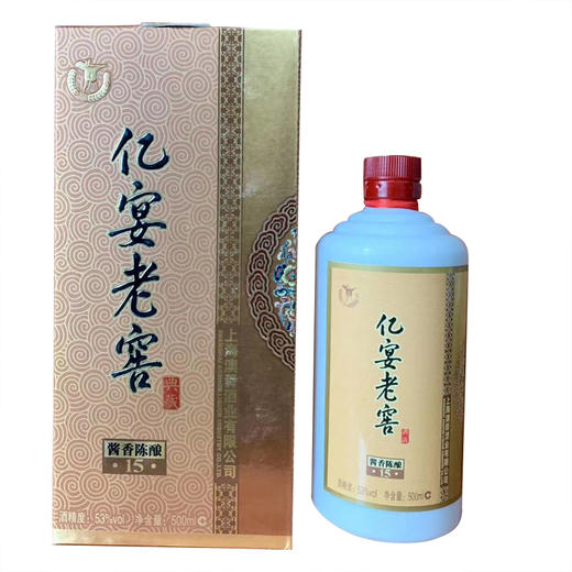 亿宴老窖酱香陈酿15年53度500ml 单瓶装 商品图0