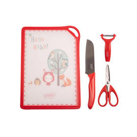 迪迪尼卡 辅食菜板 4件套