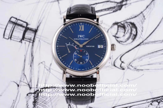 N新品 颜值巅峰IWC旗下最耀眼的明星，万国长动能专家全新的柏涛菲诺八日链腕表【表壳】316L精钢表壳，打磨抛光非常圆润，后盖编码一表一号（绝不重复） 商品图4