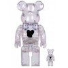 Bearbrick透明黑心400%+100% 商品缩略图0