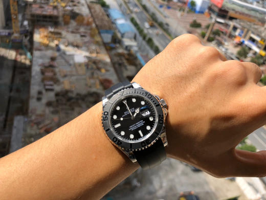 劳力士ROLEX银游艇名仕型 42mm 搭载改Cal.3235全自动机械机芯 蓝游丝 蓝宝石镜面 商品图5