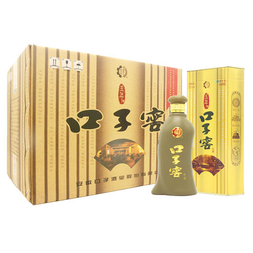 口子窖5年型 五年型52度400ml/1瓶/6瓶整箱 商品图1