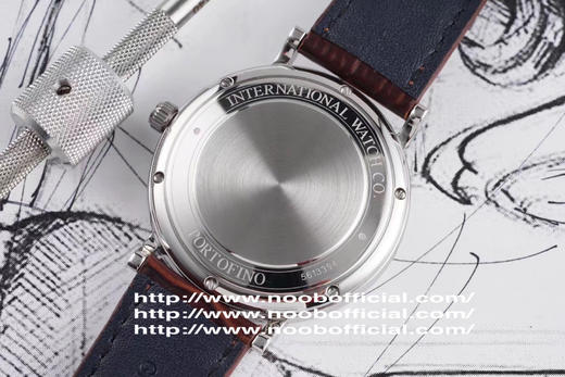 N新品 颜值巅峰IWC旗下最耀眼的明星，万国长动能专家全新的柏涛菲诺八日链腕表【表壳】316L精钢表壳，打磨抛光非常圆润，后盖编码一表一号（绝不重复） 商品图11
