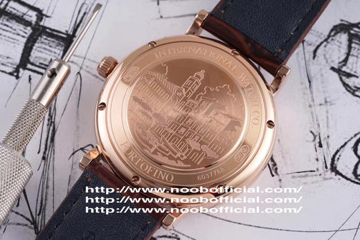 N新品 颜值巅峰IWC旗下最耀眼的明星，万国长动能专家全新的柏涛菲诺八日链腕表【表壳】316L精钢表壳，打磨抛光非常圆润，后盖编码一表一号（绝不重复） 商品图14