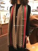 价值3250！真货！G家2020新款羊毛双G印花红绿织带披肩围巾70cm*200cm 男女同款 柔软舒适 低调奢华 春秋冬三季可用 百搭不过时 商品缩略图1