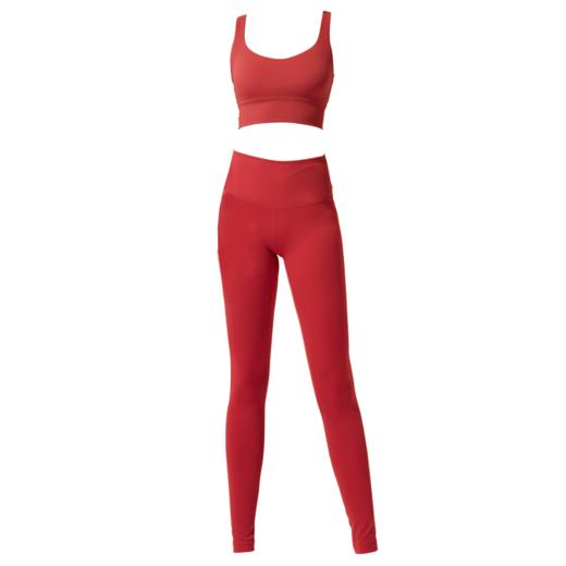 壁虎瑜伽【赫本】夏季新款裸感瑜伽两件套（有胸垫） 商品图8