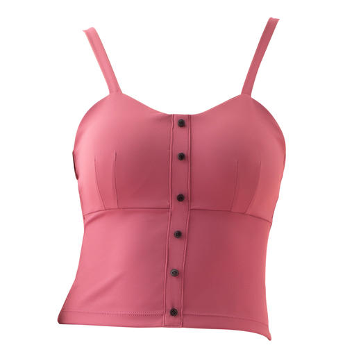 壁虎瑜伽 【半晴】修身塑形带胸垫瑜伽短背心（有胸垫）清仓不退不换 商品图5