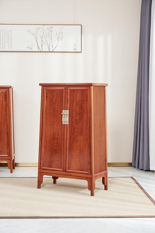 红桥红  家具严选  缅甸花梨（大果紫檀）  【125 明式素面 小圆角柜】 商品图9