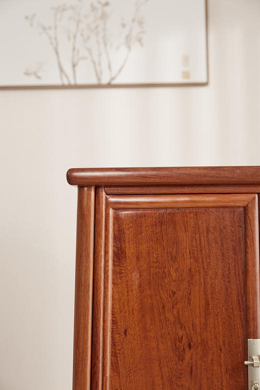 红桥红  家具严选  缅甸花梨（大果紫檀）  【125 明式素面 小圆角柜】 商品图6