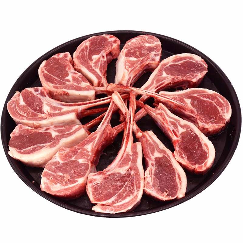 内蒙清真羔羊肉 法式羊排2.5kg起售
