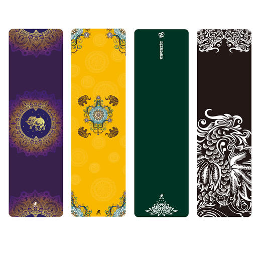 【现货秒发】壁虎瑜伽《印花裸感丝绒汗巾》成人夏男女跑步瑜伽健身擦速干汗巾 商品图2