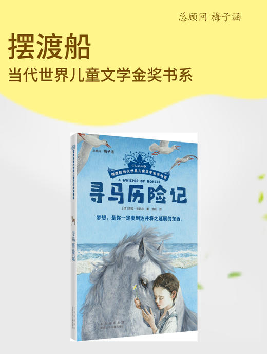 6年级寒假书目 《寻马历险记》  摆渡船当代世界儿童文学金奖书系 商品图1