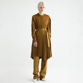 oversize单胸兜衬衫