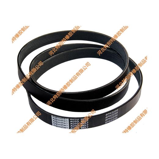爱国者8pk2256奥威锡柴310/330/350/375马力皮带、J6350马力皮带/奥威锡柴310-330马力传动带（82256）一汽解放皮带 商品图1