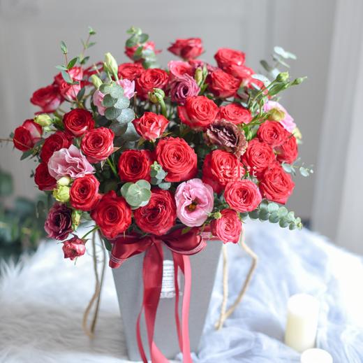 《狮子座》- 鲜花爆米花桶 商品图2