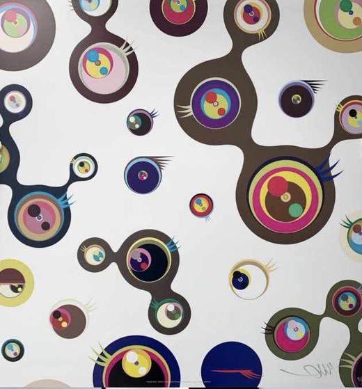 村上隆-Jellyfish eyes white-240/300 商品图2