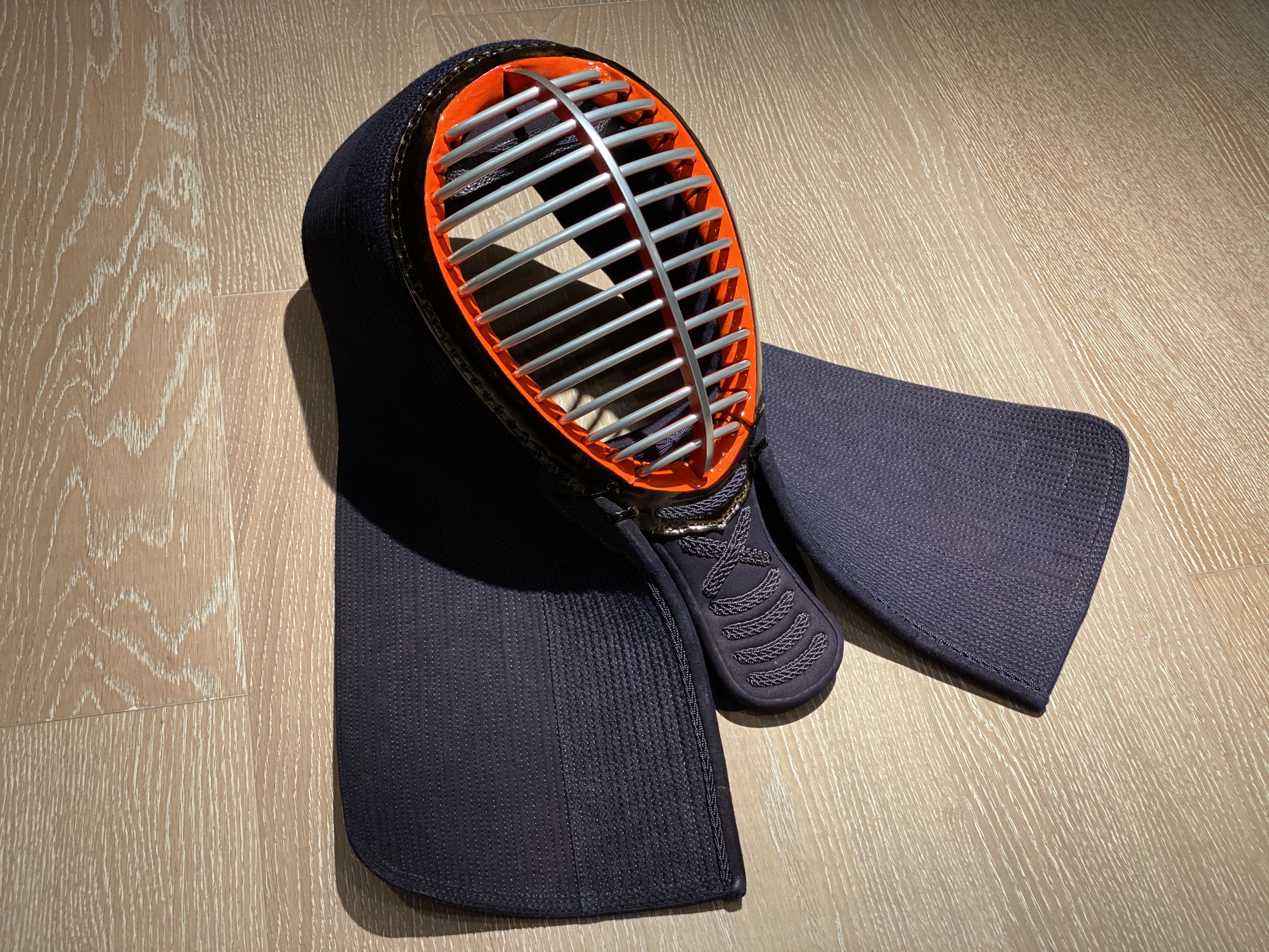 【七星 Designed by TETSU】8mm刺 日本制 剑道防具 单品  面