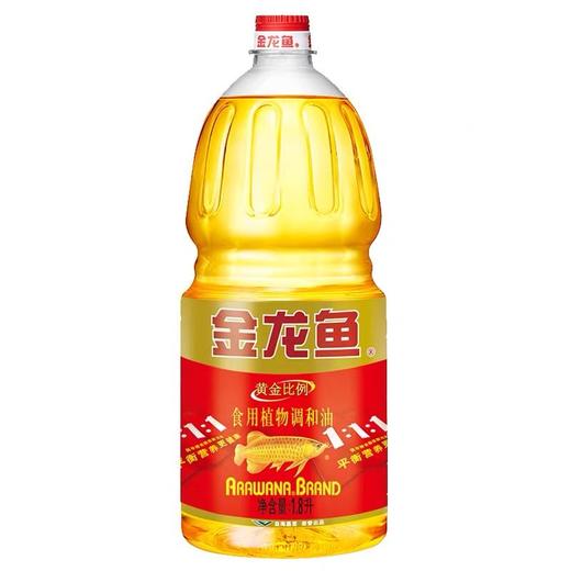 金龙鱼 黄金比例 调和油1.8L 商品图0