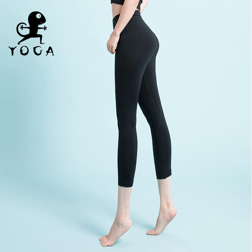 壁虎瑜伽 【黑森林-七分裤】高腰瑜伽7分裤清仓不退不换 商品图3