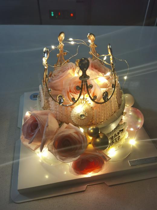 女神皇冠鲜花蛋糕 商品图1