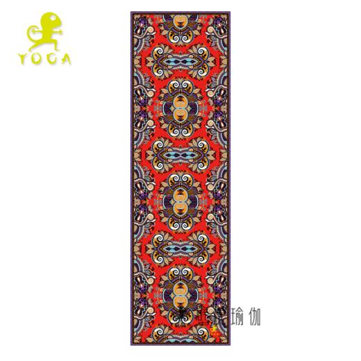 【现货秒发】壁虎瑜伽《藏密》成人夏男女跑步瑜伽健身擦汗巾印花腕巾冰巾 商品图0