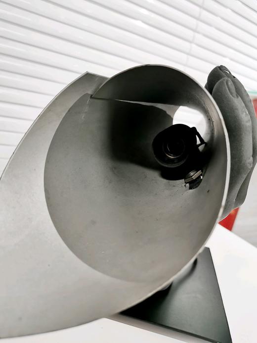 意大利中古1991年手型壁灯一对 岩灰色 商品图12