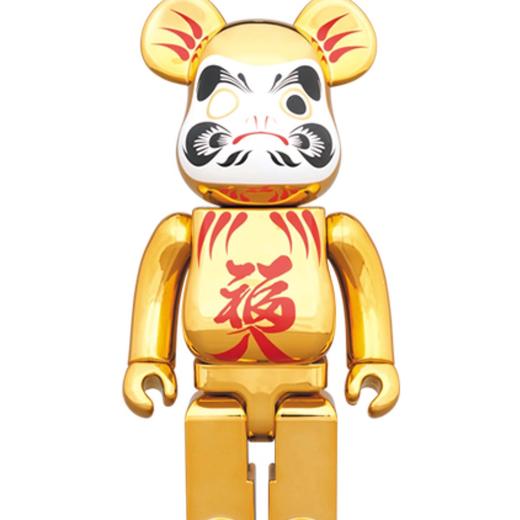 Bearbrick电镀达摩金色400% 商品图0