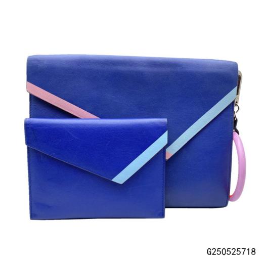 【二手9新】迪奥 二合一蓝色信封手拎包 - 聚奢网奢侈品商城专营店