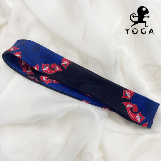 单拍不发货【现货秒发】壁虎多功能瑜伽运动透气吸汗柔软高弹发带 商品图4