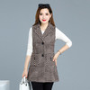 YH-4.e226-57053秋季新款时尚格子马甲背心 商品缩略图3