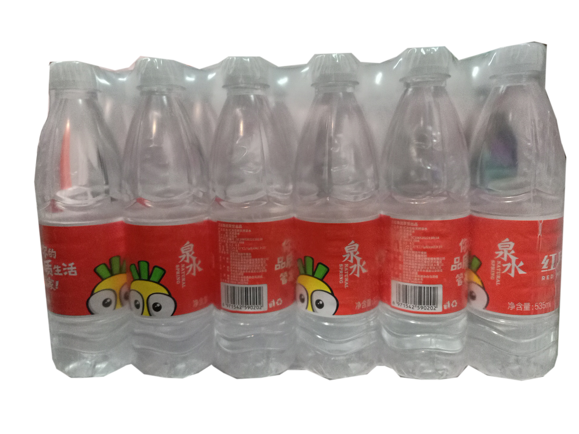 红月矿泉水535ml 24瓶