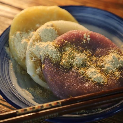 【再送一个】试吃活动恩施土家手工糍粑 4个*125g（口味随机发货 新米糯米做，非便宜的碎米/陈米）收到冷冻保存！ 商品图3