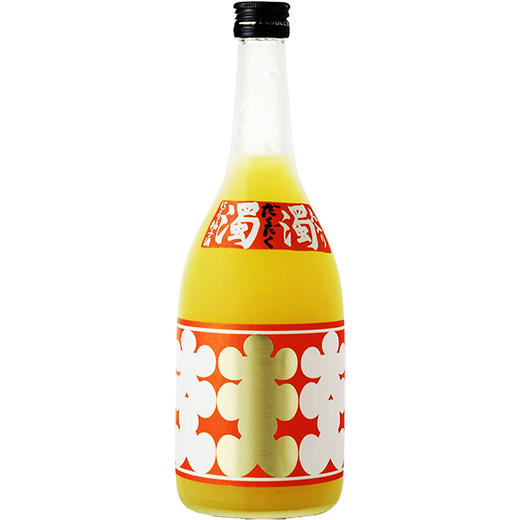 日本原装进口小鼓浊柚子酒配制酒720ml日本酒女士果酒柚子酒 女士果酒 RDCT 商品图0