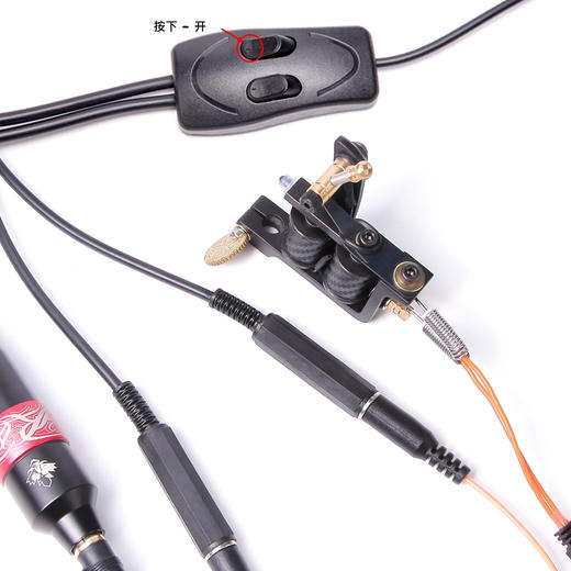 纹身机勾线分支器 转换头电源分体头纹身转换头惊蛰刺青专营 商品图4