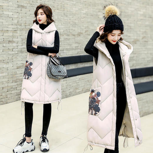 CQ-CB8260保暖连帽马甲外套 商品图1