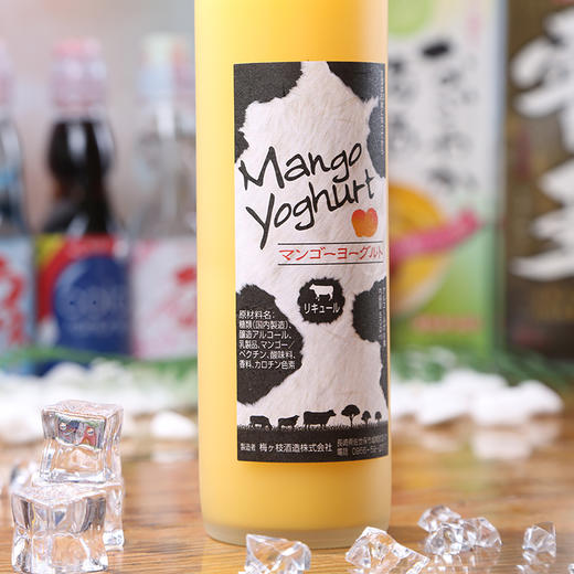 日本原装进口梅枝酒造株式会社 梅枝芒果酸奶酒 500ml 女生 果酒 甜酒利口酒女士果酒 RDCT 商品图3