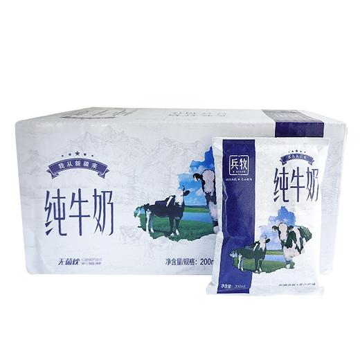新疆兵牧纯牛奶 （20袋*200克） 商品图4