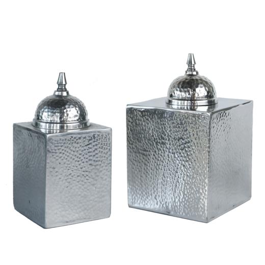 NS家居nsfurniture进口装饰金属储物罐盒NSDE-D32090025/26 商品图0