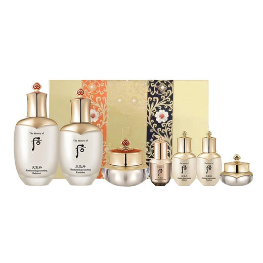 WHOO/whoo 后天气丹套盒 水乳华泫面霜3件套 提亮肤色 一周就可以让皮肤提升一个度~ 商品图4