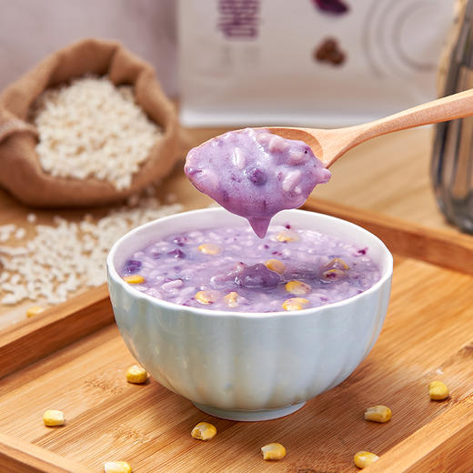 沫谷米家魔芋紫薯米浆（米稀代餐粥）400g（40g*10小包） 商品图2