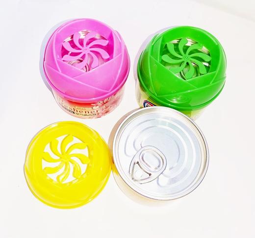 安安空气清新剂 90g固体清新空气芳香座 厕所除臭去异味香膏 室内汽车香座随机香型1支 商品图5