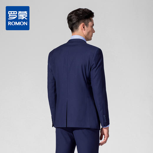 罗蒙西服套装男士正装商务西装新品新郎结婚礼服OL职业套装 商品图2
