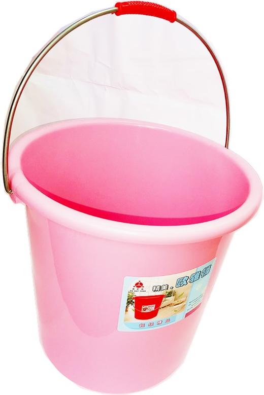 伟宜佳手提式水桶中号厚胶桶水桶34cm高36cm上径1个 商品图0