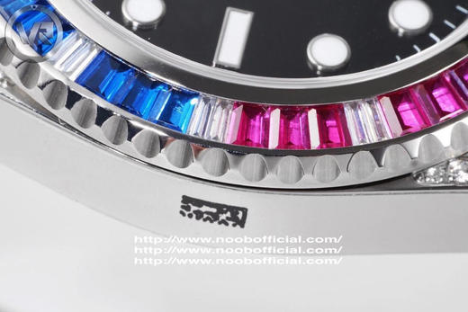 VR超级新品 GMT格林尼治II奢华的另一个新高度 完美复刻还原劳力 士格林尼治型II的密镶钻款——116759系列 商品图7