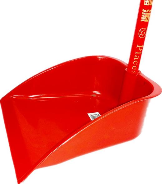 推土机厚木柄垃圾铲垃圾斗单个簸箕畚斗灰斗加厚撮子家用办公室手持 商品图3