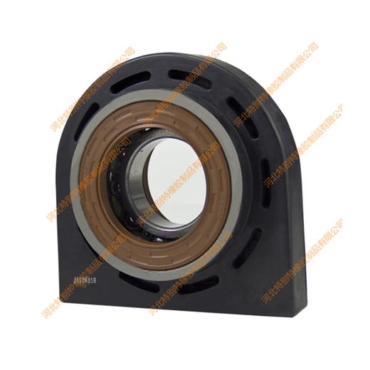 解放九吨55吊架半总成(黑)解放九吨55传动轴吊架半总成/解放九吨55传动轴过桥半总成/解放9吨半总成、解放半总成(单价=1个，16个=1箱) 商品图0