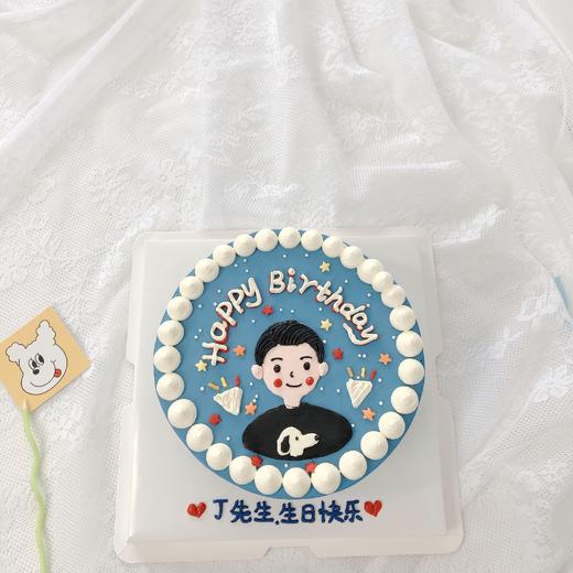 手绘男生男孩（款1款2 色素偏深）-低糖处理无添加 商品图0