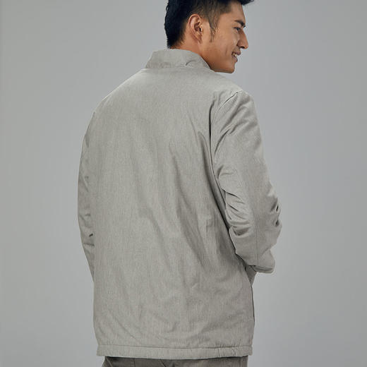 敦煌有机彩棉 素道男士纯棉加厚棉服 2020新款复古秋冬保暖棉袄 商品图0